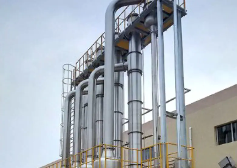 Vallende filmvacuümverdamper Vallende filmvacuümverdamper