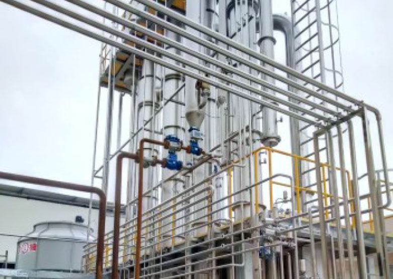 Vallende filmvacuümverdamper Vallende filmvacuümverdamper